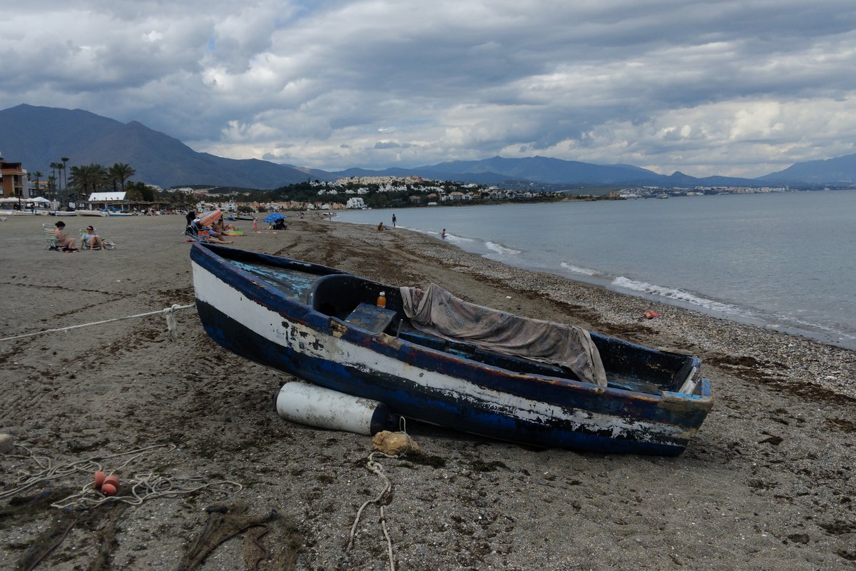 San Luis de Sabinillas beach town in Manilva, Málaga